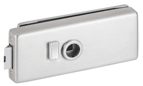 Hermat Ganzglastürschloss 6086F,WC/SS,8mm,ER,FlüFA