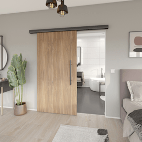 AUTO-SCHIEBETÜRBESCHL LIVORNO PREMIUM 9183 AL/2400/HOLZ.24-74 (52891)