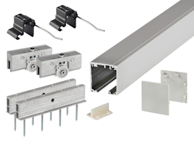 SCHIEBETÜR-KLEMMBESCHL NOVARA 9277 HOLZTÜR 2LW/2000/60.HO4-F1 (52755)