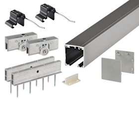 SCHIEBETÜR-KLEMMBESCHL NOVARA 9277 HOLZTÜR 2LW/2400/60.HO4-F9 (52759)