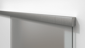 SCHIEBETÜR-KLEMMBESCHL 9172 GLASTÜR 3LW/2500.FIX/120D/SAFE-F1 (53136)