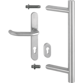 HOPPE Stoßgriff E5012/55S-SR/3357SN/138GF Edelstahl