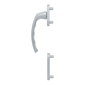 HOPPE Balkontürgriff Liège 0540/66N/HG-A/, Aluminium