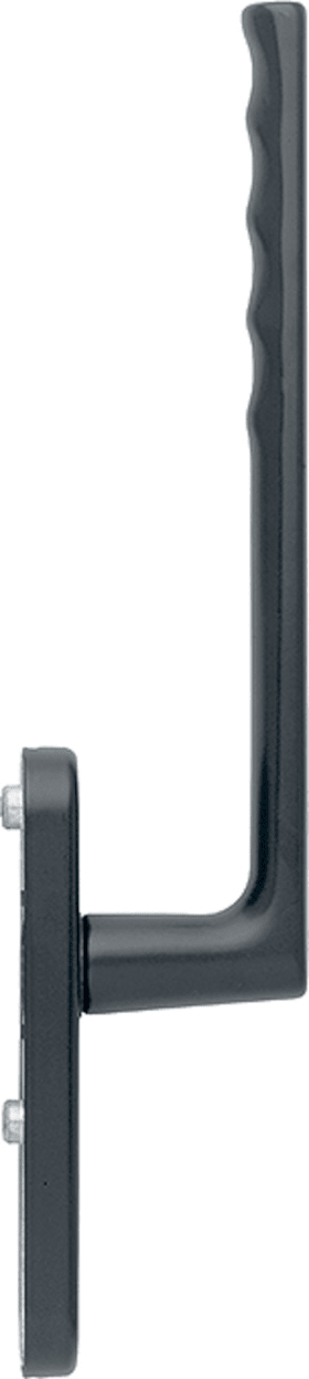 HOPPE HS-Handhebelgarnitur, Hamburg HS-0700/431N-AS, innen, PZ,ALU,schwarz matt