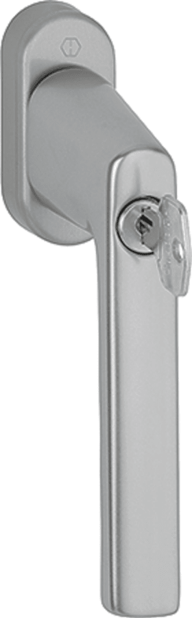 HOPPE Fenstergriff Hamburg 0700LS/U26 100NM F9 NA7503 7/020-030 H001EW 90 M5X35