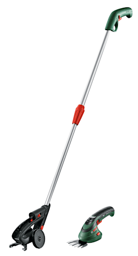 Bosch Akku-Gras- und Strauchschere Isio, Teleskopstiel