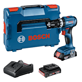 Bosch Akku-Schlagbohrschauber GSB 18V-45, 2 x Akku GBA 18V 2.0Ah in L-BOXX
