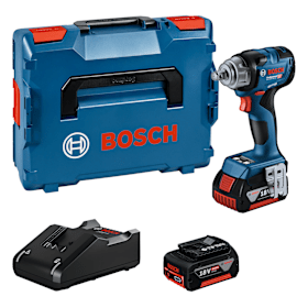 Bosch Akku-Drehschlagschrauber GDS 18V-330 HC, 2xAkku GBA 18V 5.0Ah, GAL 18V-40 Pro