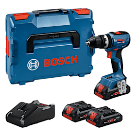 Bosch Akku-Schlagbohrschauber GSB 18V-65, 3 x Akku ProCORE18V 4.0Ah, L-BOXX 136