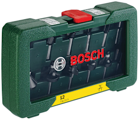 Bosch "12-teiliges HM-Fräser-Set (1/4"" Schaft)"