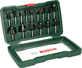 Bosch 15-teiliges HM-Fräser-Set (8 mm Schaft)