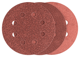 Bosch Schleifblatt-Set für Exzenterschleifer, 25-teilig, 8 Löcher, 115 mm, 80 - 240