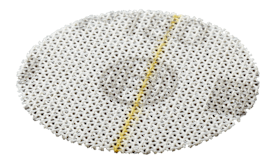 Bosch M480 Schleifblätter für EasyCurvSander 12, Best for Wood and Paint, 40 mm, G 180