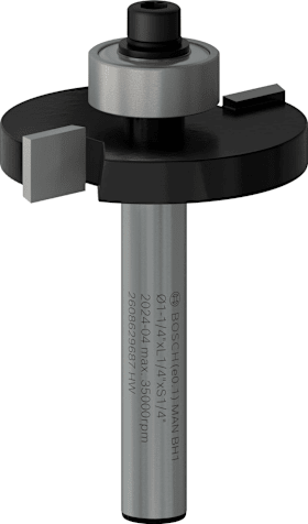 Bosch "PRO Nutfräser, L 1/4"", Schaft 1/4"""