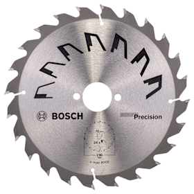 Bosch Kreissägeblatt PRECISION D= 190 mm, Bohrung= 30 mm, Z= 24