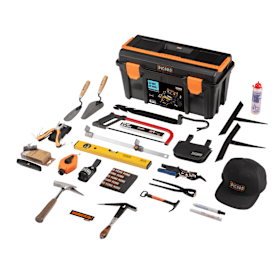 PICARD Starter Set Dachdecker, XL-Kunststoffkoffer, 26-tlg., 70020-010