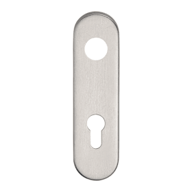 BKS Kurzschild B-78730 innen,oval o.No.,PZ 72,ER matt,VE10