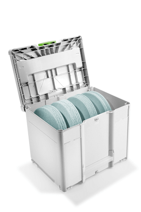 Festool Schleifmittel-Systainer³ Granat Net D225 GR NET SYS