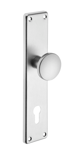 Dieckmann Alu-Knopf-Renovierschild 344H 92PZ, kantig, F02, 