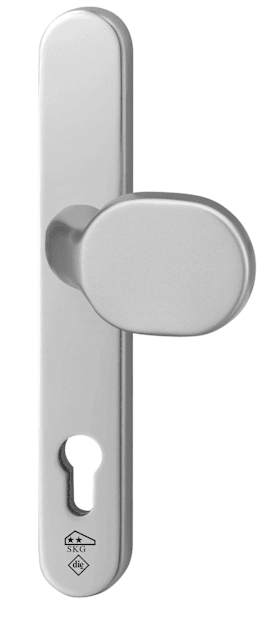 Dieckmann Alu-Rahmen-Wechsel-Garnitur mit Griff K22, SKG, Serie Kronos, 8mm VKT, 92 PZ,, 2201/K22/535 F11