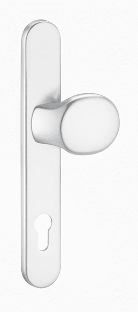 Dieckmann Alu-Rahmen-1/2-Garnitur außen mit Griff K2R, Serie Kronos, 92 PZ, K2R/135 F09