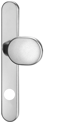 Dieckmann EST-Rahmen-1/2-Garnitur außen mit Griff K22, Serie Kronos, 94 SRZ, K22/155 F00