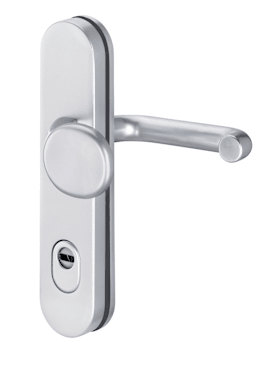 Dieckmann EST-Schutz-Wechsel-Garnitur, ES-1, Serie Logo, ovales Langschild 15mm, 92 ZA,, 10mm VKT,TS=65-75mm, 103/K2, 8755H/K2 F00