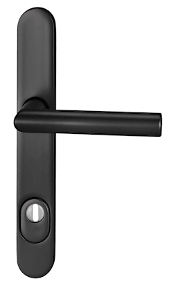 Dieckmann Alu-Rahmen-Drücker-Garnitur, Serie Kronos, 8mm VKT, 92 ZA, 108/045 F14