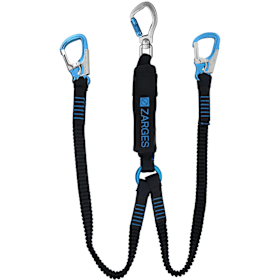 Zarges Axic-Y, Twist-lock und Karabiner