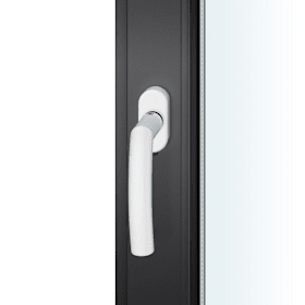 FSB Fenstergriff 34 1107,Druckkn.,ov.,7/24-34,weiß ähnl.RAL 9016