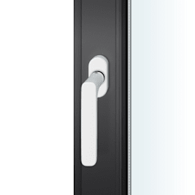 FSB Fenstergriff 34 1289,Stand.,ov.,7/24-34,weiß ähnl.RAL 9016