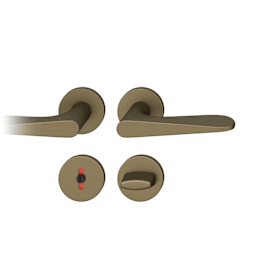 FSB Drückergarnitur 12 1144,rd.,WC/SS,8(8),C33,TS 39-58