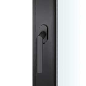 FSB Fenstergriff 34 1108,Druckkn.,ov.,7/24-34,schwarz