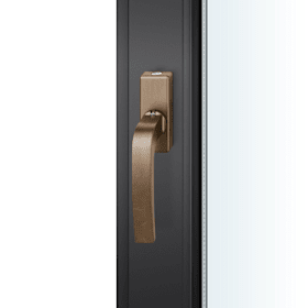 FSB Fenstergriff 34 1163,abschl.,eck,7/30,d-bronze