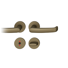 FSB Drückergarnitur 12 1045,rd.,WC/SS,8(8),C33,TS 39-58