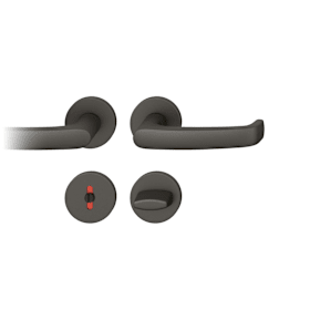 FSB Drückergarnitur 12 1045,rd.,WC/SS,8(8),C34,TS 39-58