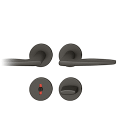 FSB Drückergarnitur 12 1058,rd.,WC/SS,8(8),C34,TS 39-58