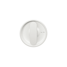 FSB Einlassmuschel rund Aluminium weiß, Ø 83,5 mm, Vierkant 8 mm