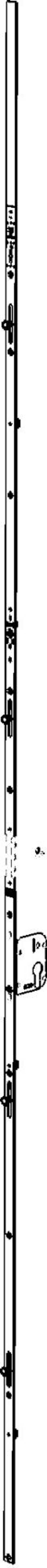 Winkhaus DK-Getriebe,GAKA.2225-4,konstant,abschließbar,D45mm,silber,chromatiert 4929017
