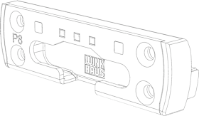 Drehkipp-Kippschließblech,SBK.A.78,DIN Links-Rechts,Stahl,silberfarbig