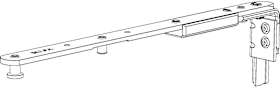 Winkhaus DK-Schere,SC1.PAD,18-13,sichtbar,Gr.1,DIN Links,titanfarbig 5067572