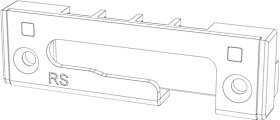 Winkhaus Drehkipp-Kippschließblech,SBK.A.77.KVD.LS,DIN Rechts,Zinkdruckguss 5094923
