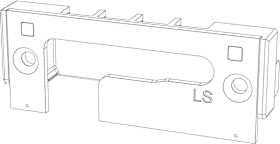 Winkhaus Drehkipp-Kippschließblech,SBK.A.77.KVD.LS,DIN Links,Zinkdruckguss 5094924
