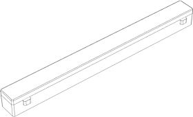 Winkhaus Formteil, für Unterlegteil, VS.WEV.BS, DIN Links-Rechts, grau, zum Klemmen 5095899