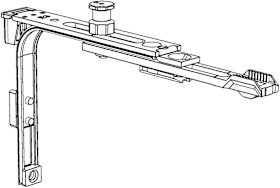 Winkhaus FT-Eckumlenkung, E3.BS13, Stahl, silber verzinkt 5097503