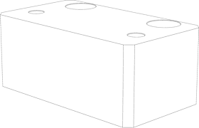 Fenster-Adapter, SOM.REIPL.UNTEN, unten, Länge 80mm