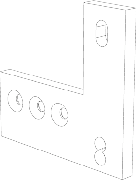 Fenster-Adapter, SOM.REIPL.LINEAL, Lineal, Länge 100mm