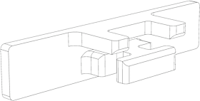 Winkhaus Drehkipp-Lehre, LE.KOE.SB.VBF-RK, Stahl 5107411