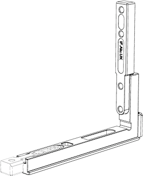 Winkhaus Flügellager verdeckt liegend Stahl Aluminium Fensterbeschlag silber
