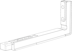 Winkhaus Flügellager, FL.IF-N, verdeckt liegend, DIN Links, Stahl, silber, verzinkt 5100822